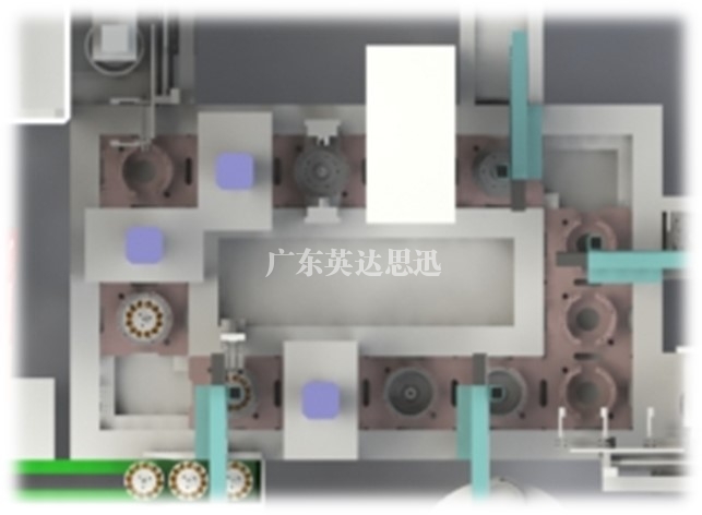 吊扇電機自動組裝線